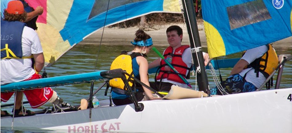 Never Say Never Sailors on Hobie Cat